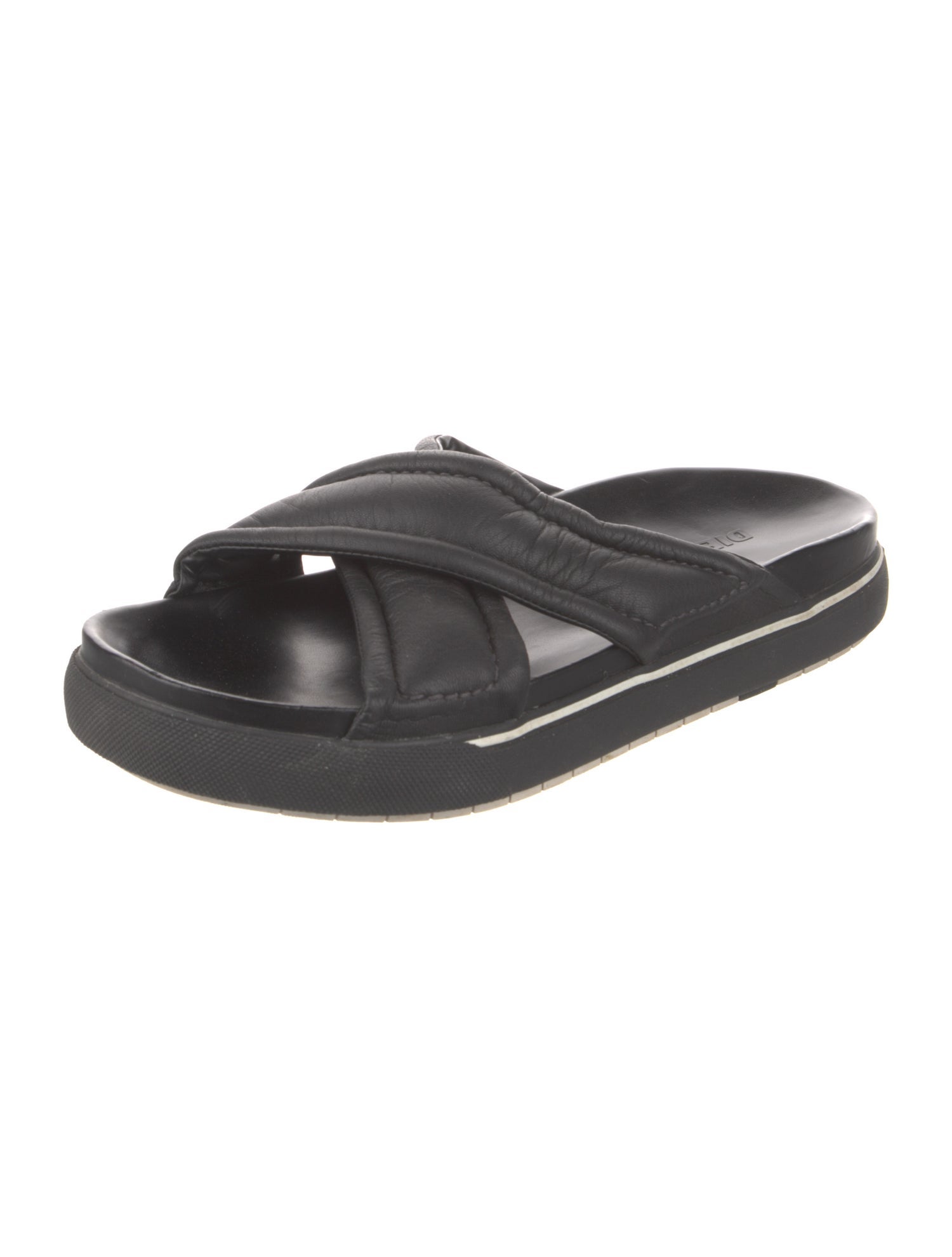 Diesel Leather Slides