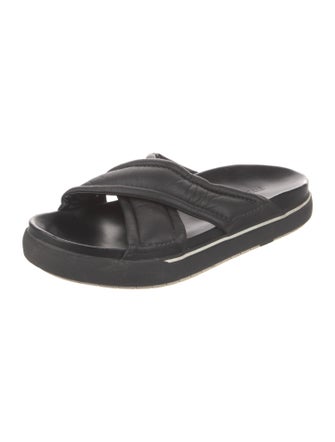 Diesel Leather Slides