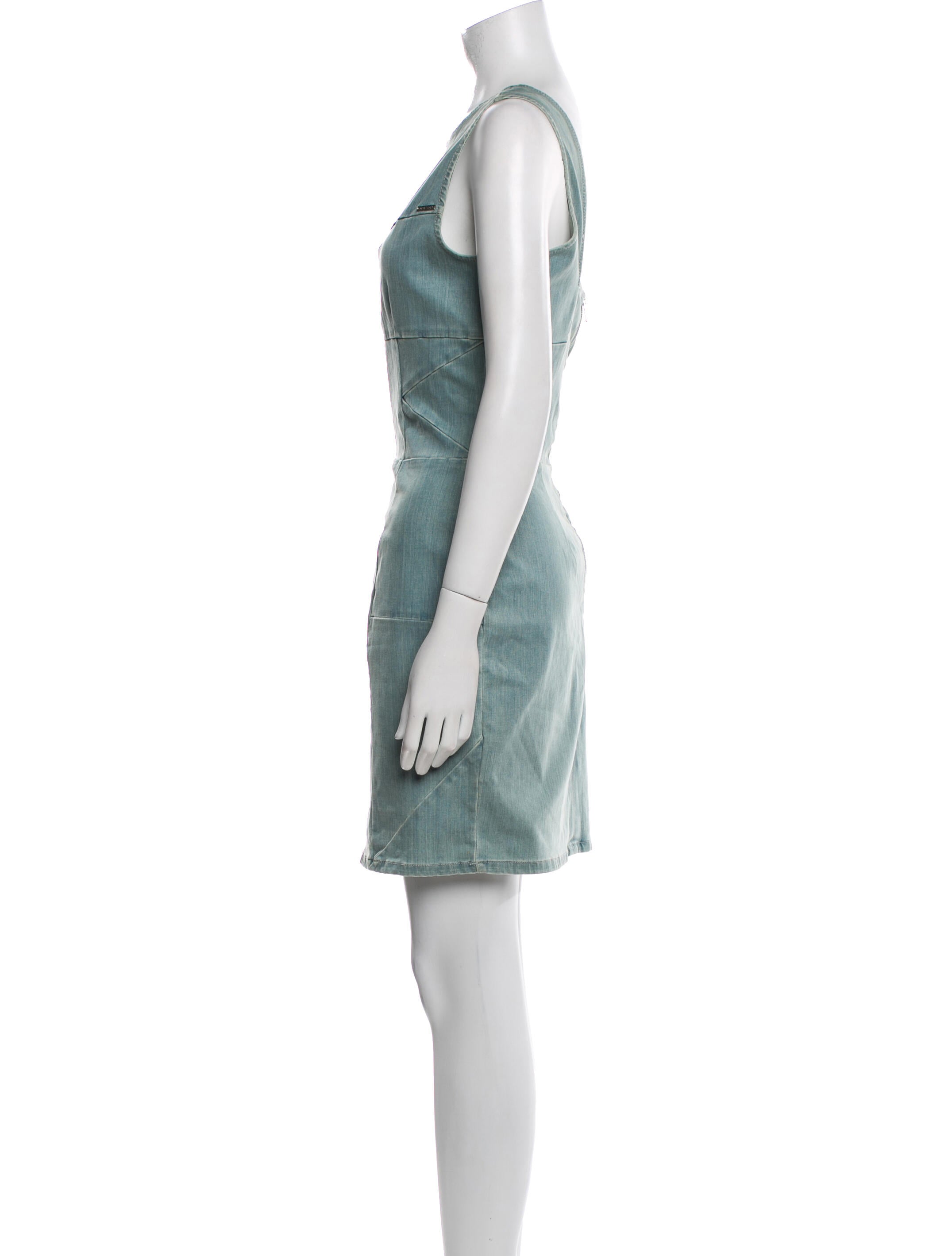 Diesel Scoop Neck Mini Dress