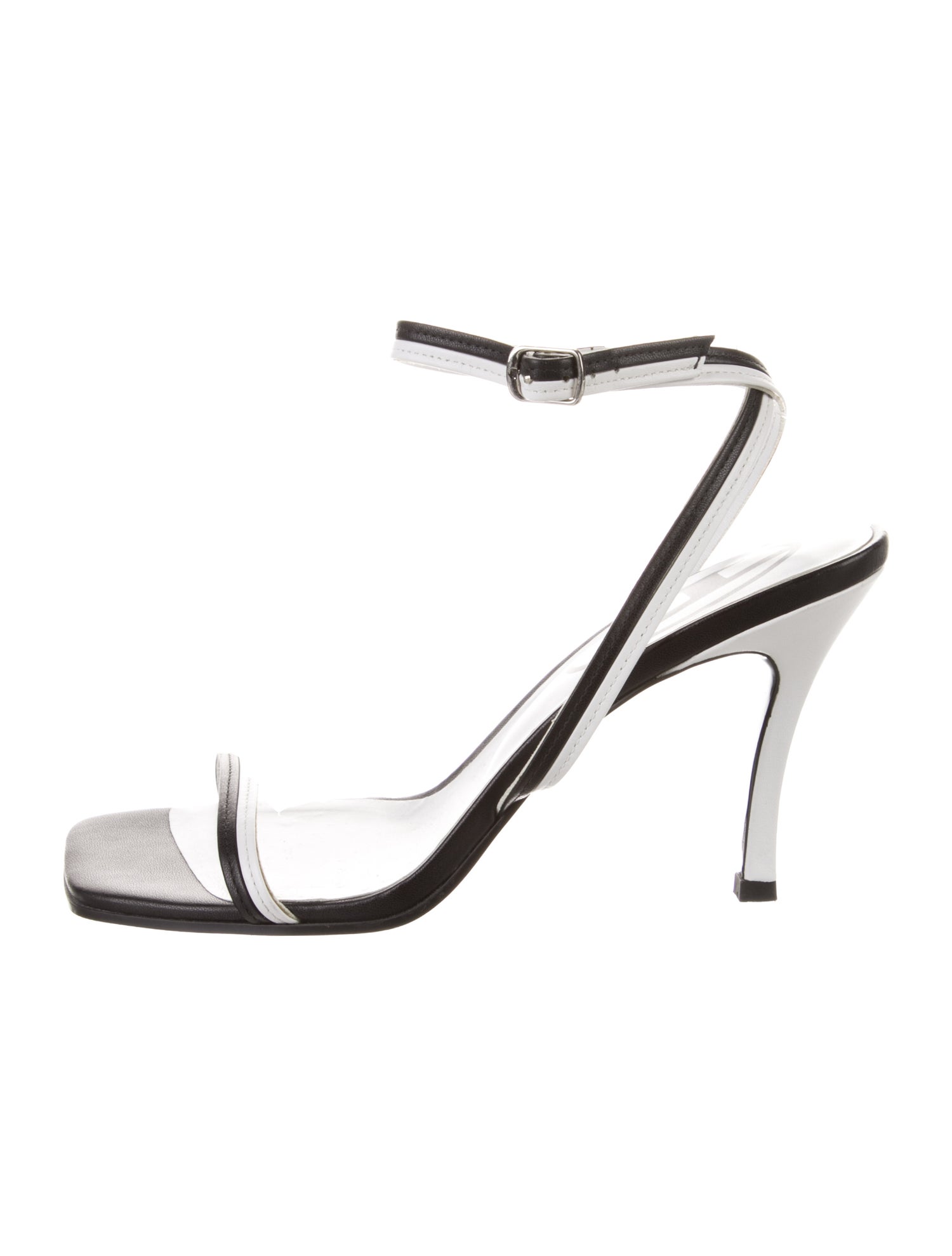 Diesel Leather Slingback Sandals