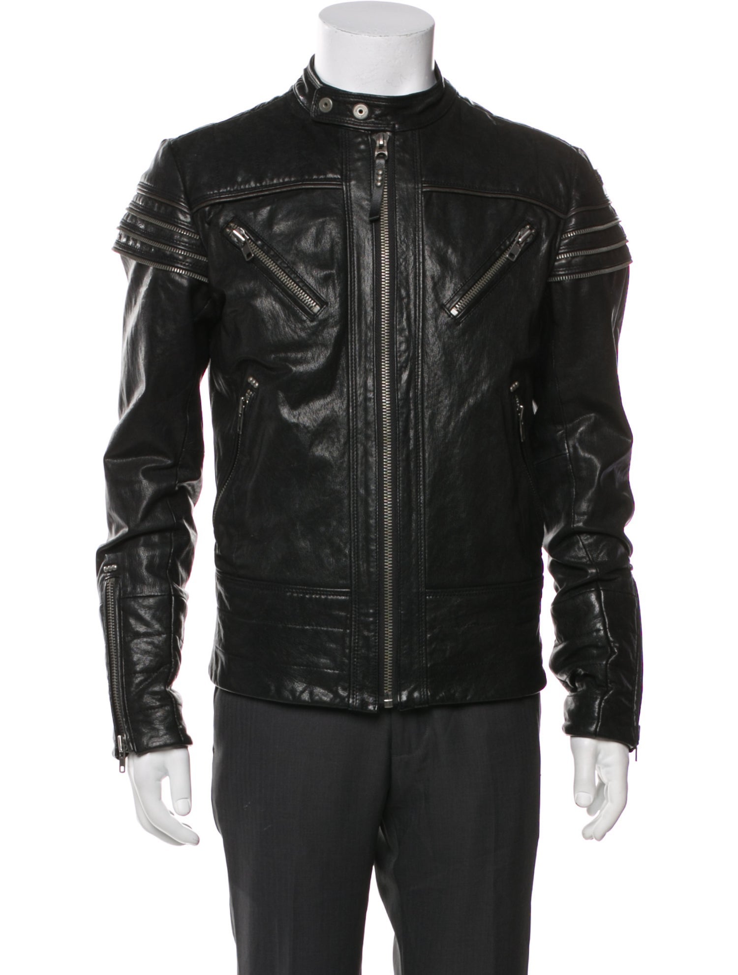 Diesel Leather Moto Jacket