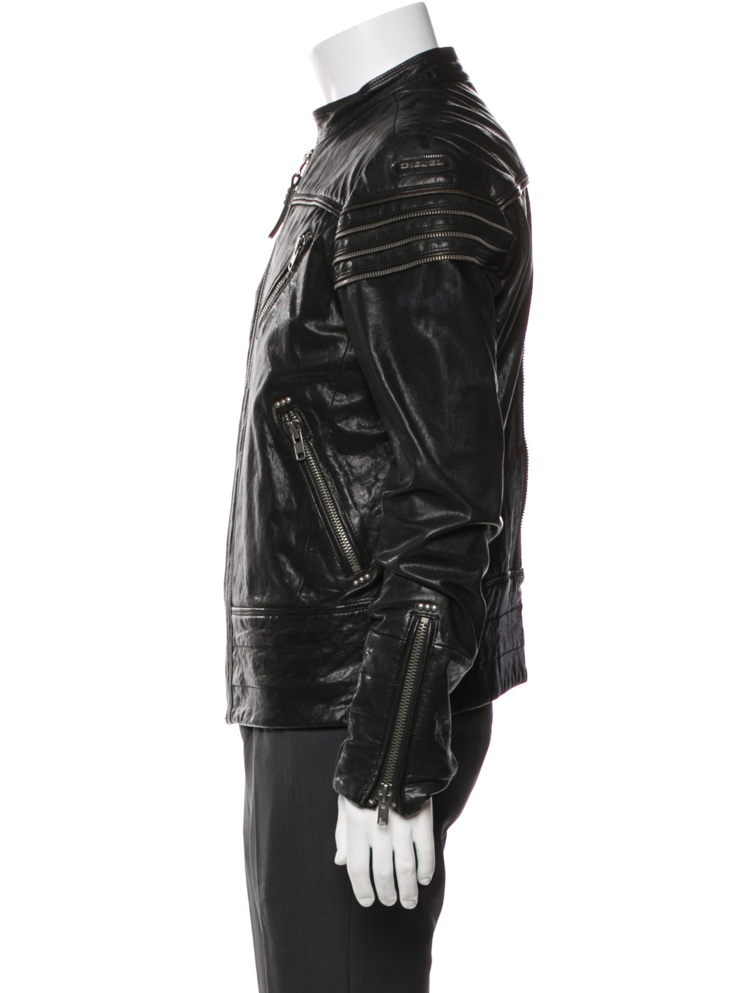 Diesel Leather Moto Jacket