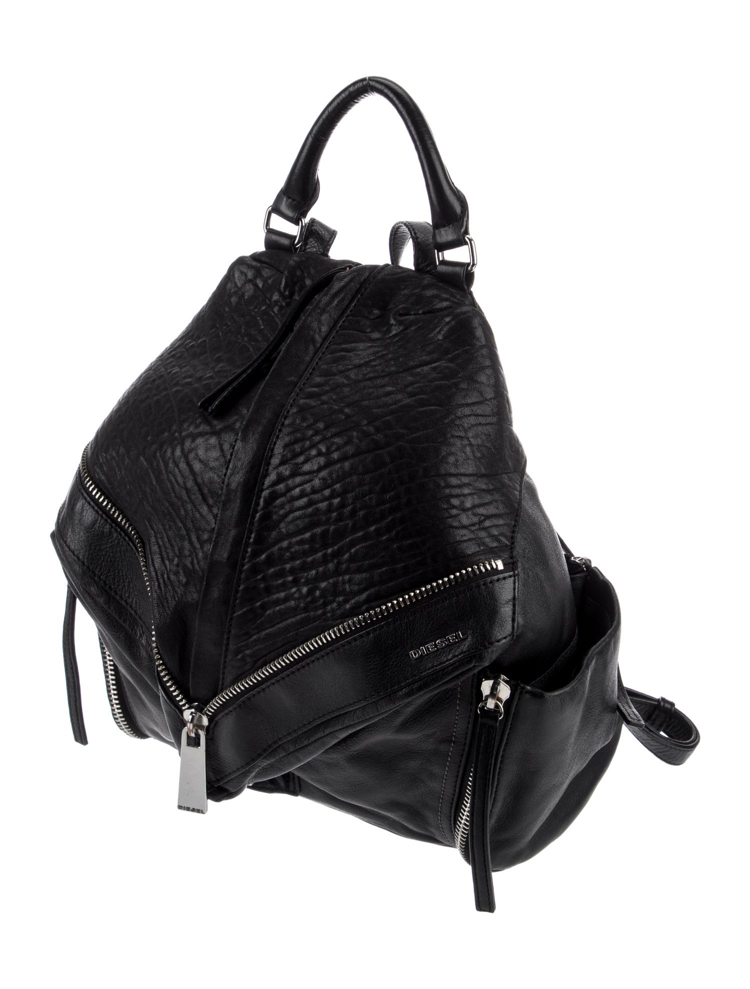 Diesel Leather Backpack
