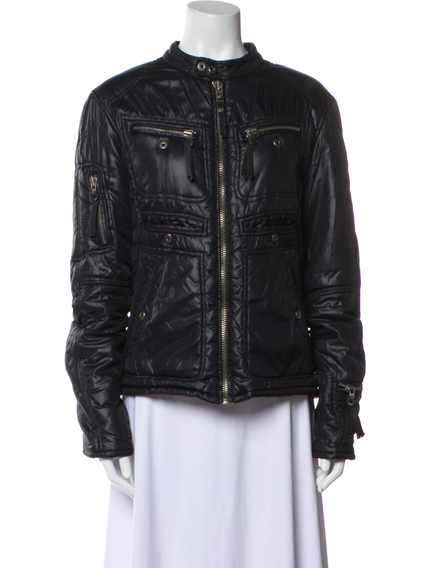Diesel Nylon Biker Jacket