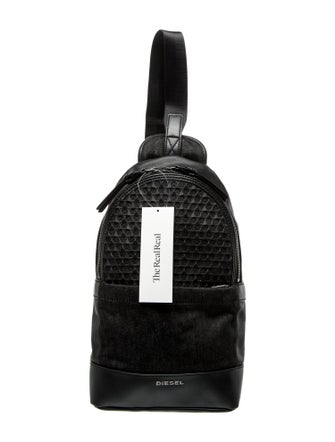 Diesel Canvas Backpack