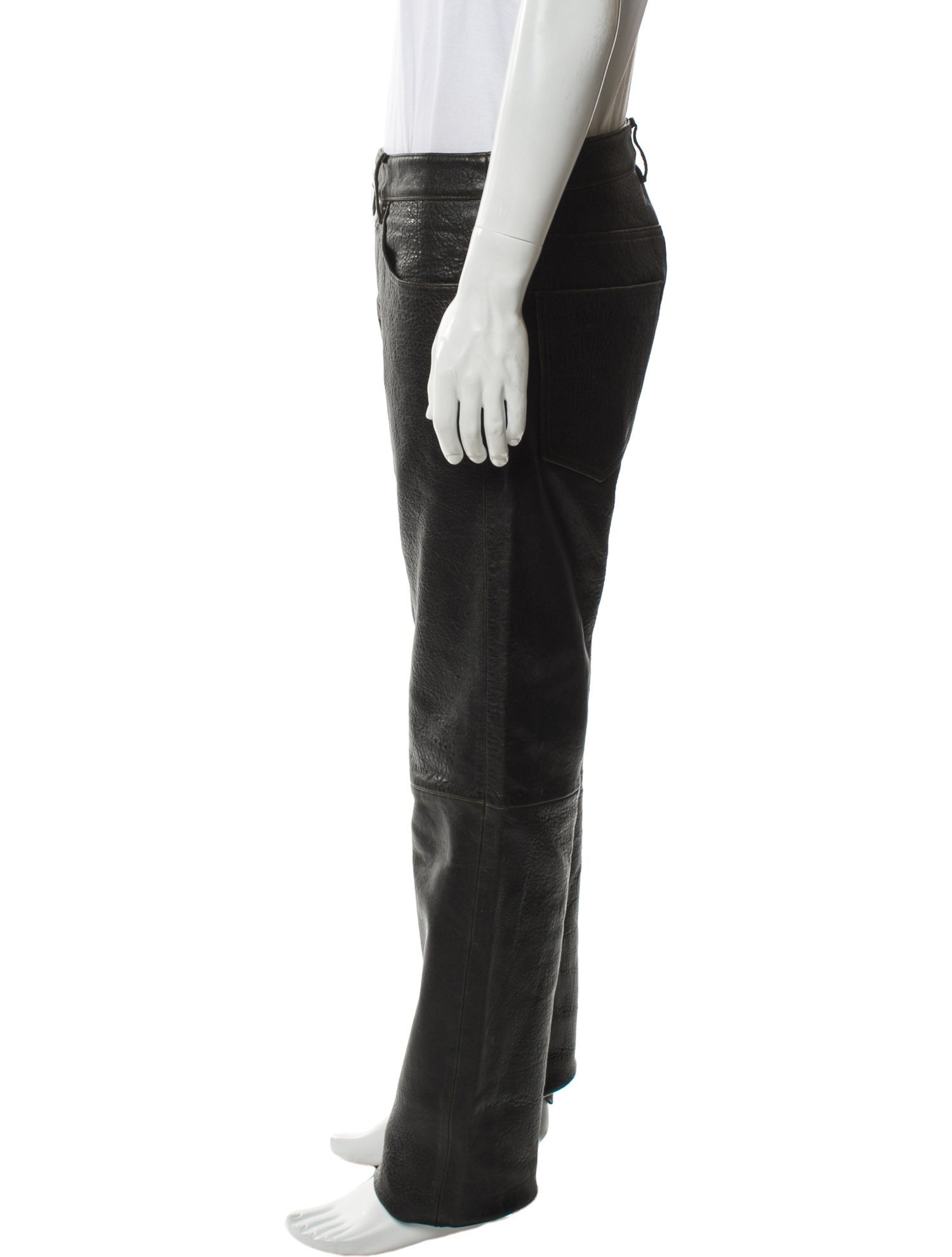 Diesel Leather Pants