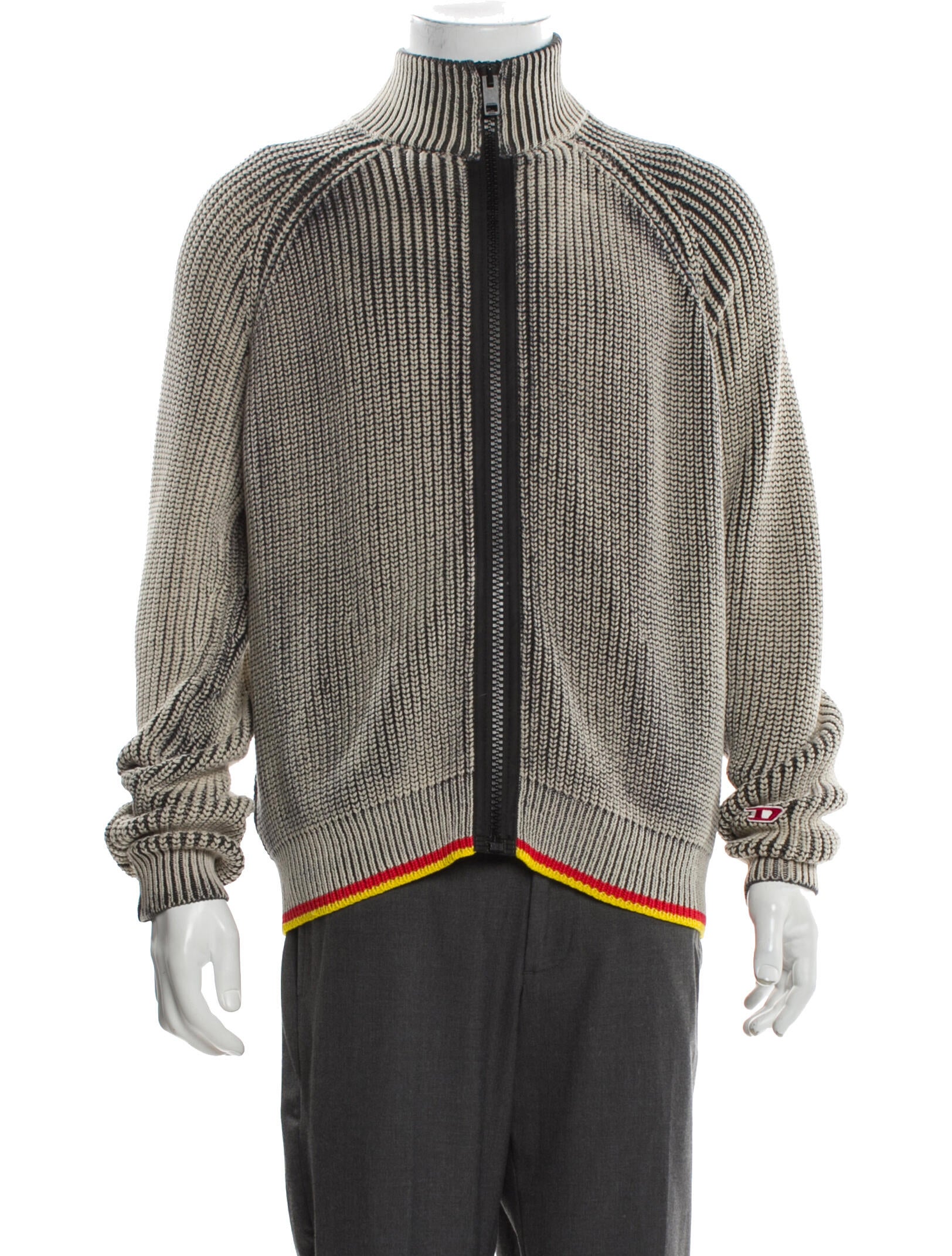 Diesel Striped Windbreaker