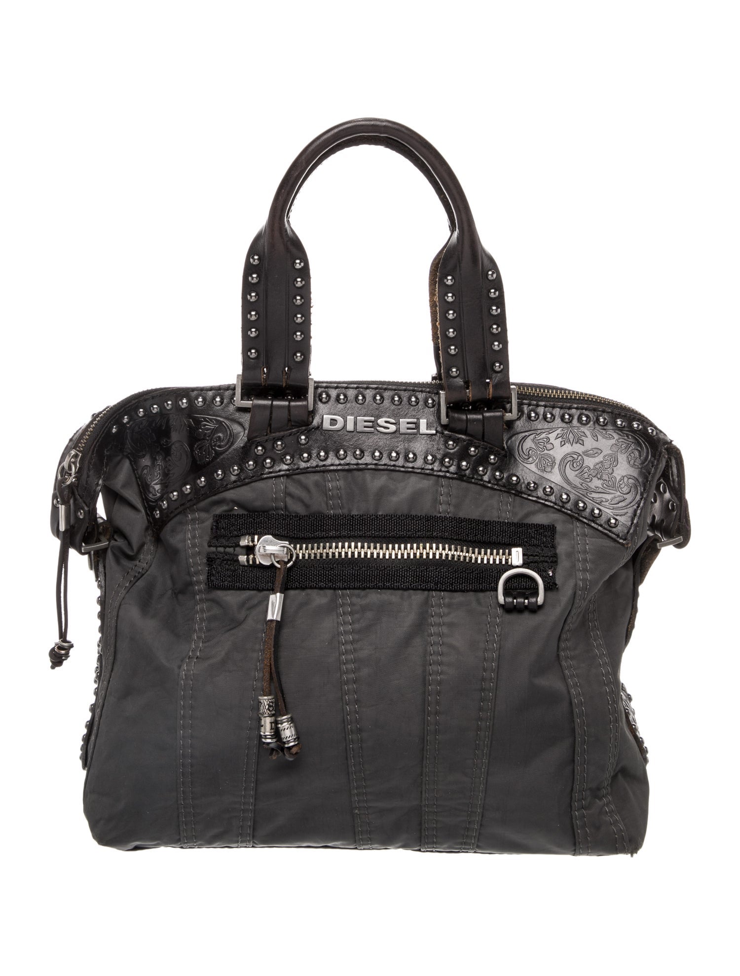 Diesel Nylon Top Handle Bag