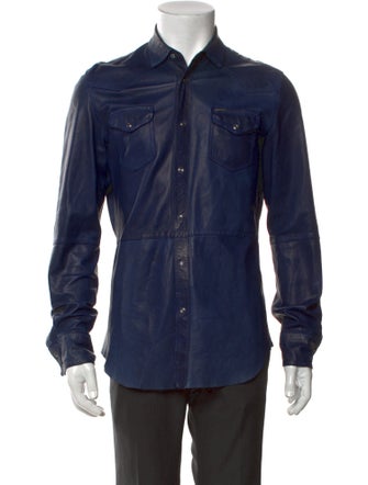 Diesel Lambskin Long Sleeve Shirt