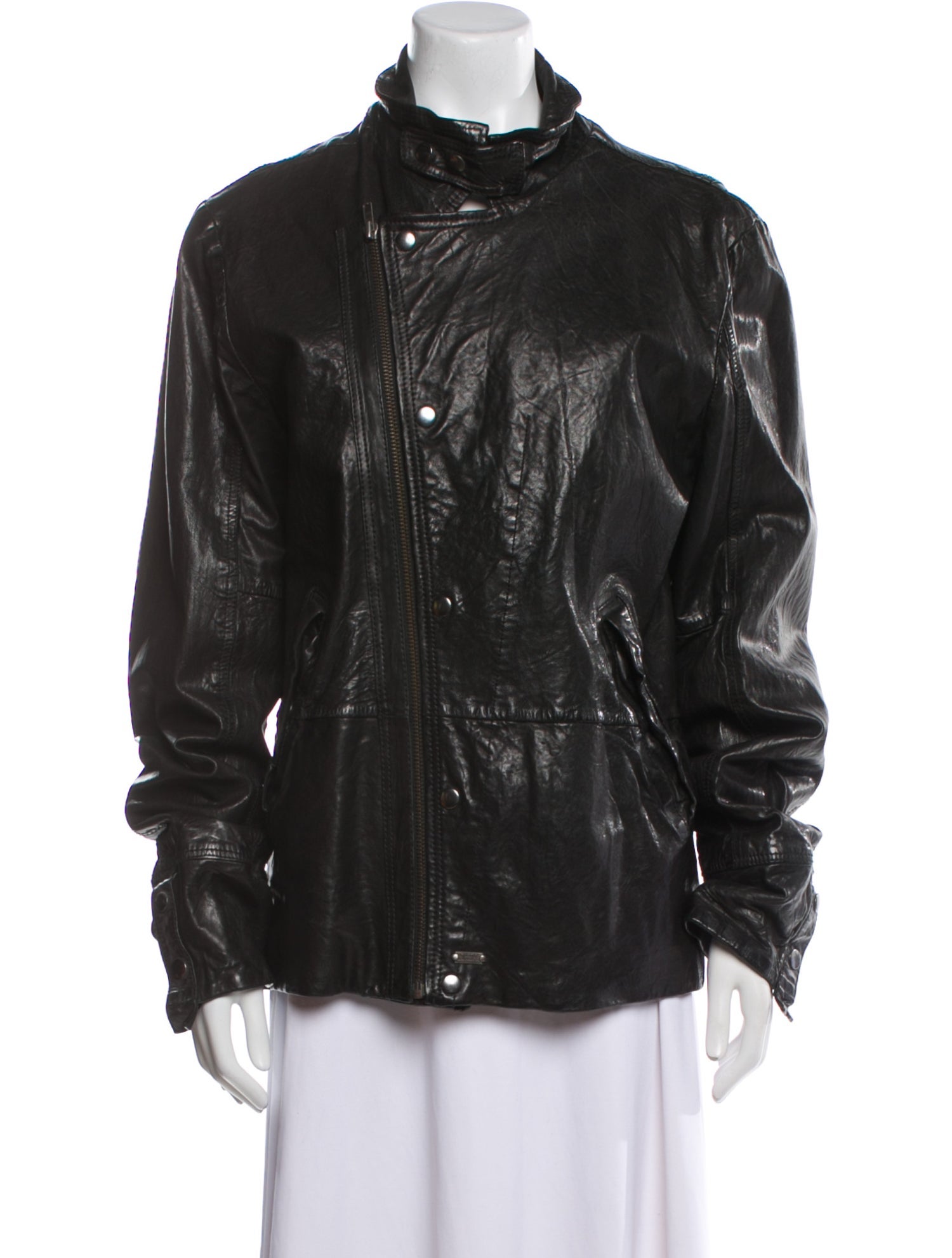 Diesel Leather Coat