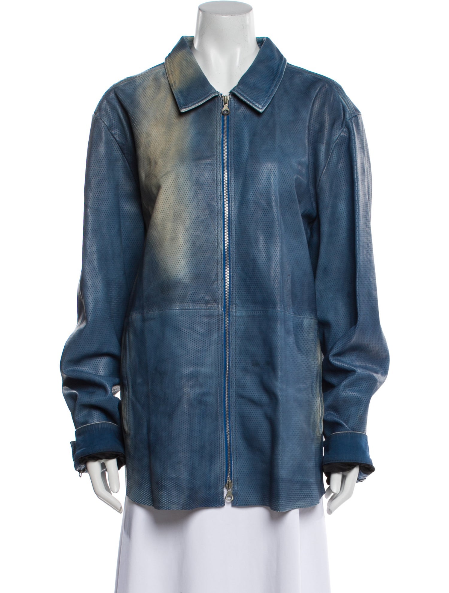 Diesel Leather Denim Jacket