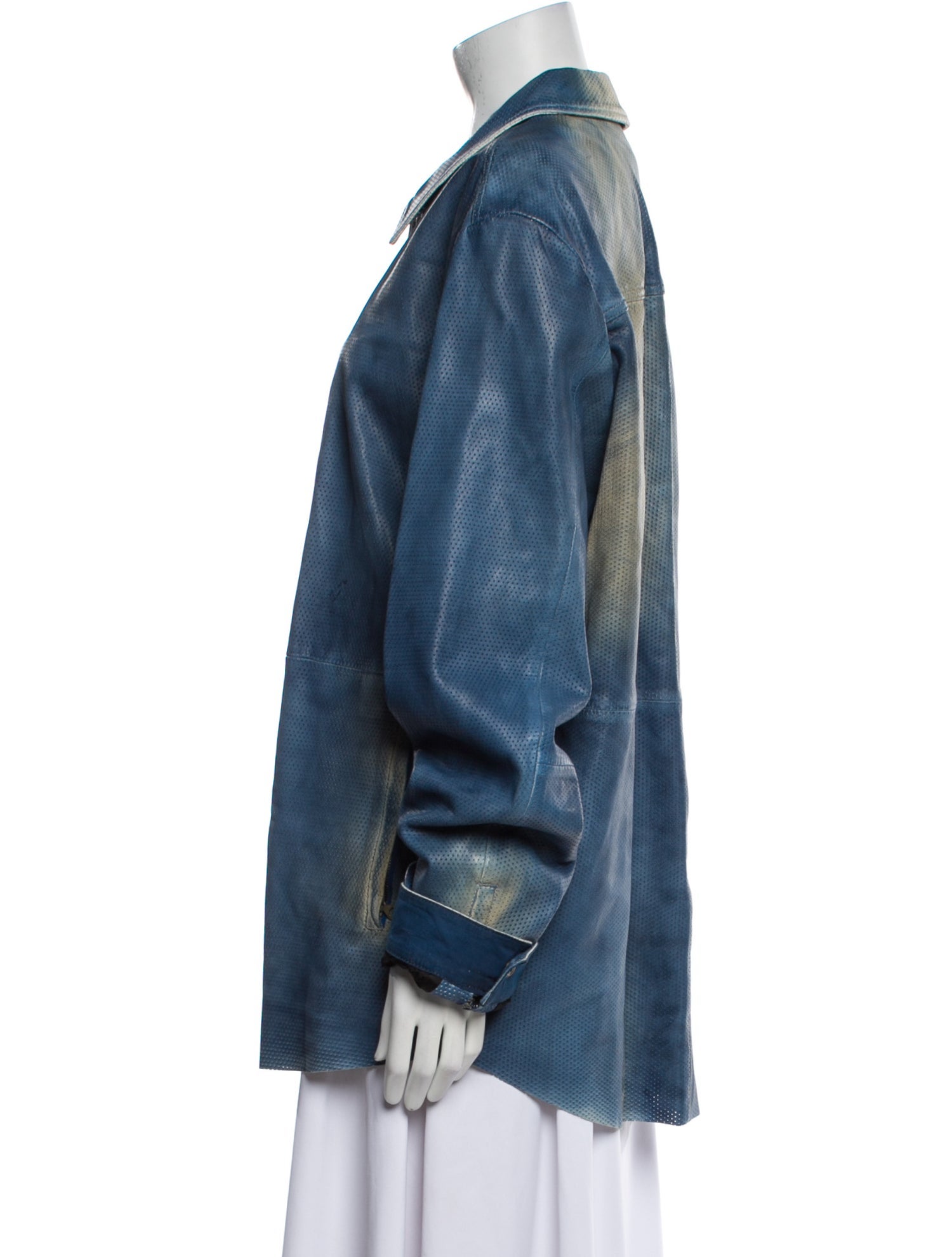 Diesel Leather Denim Jacket