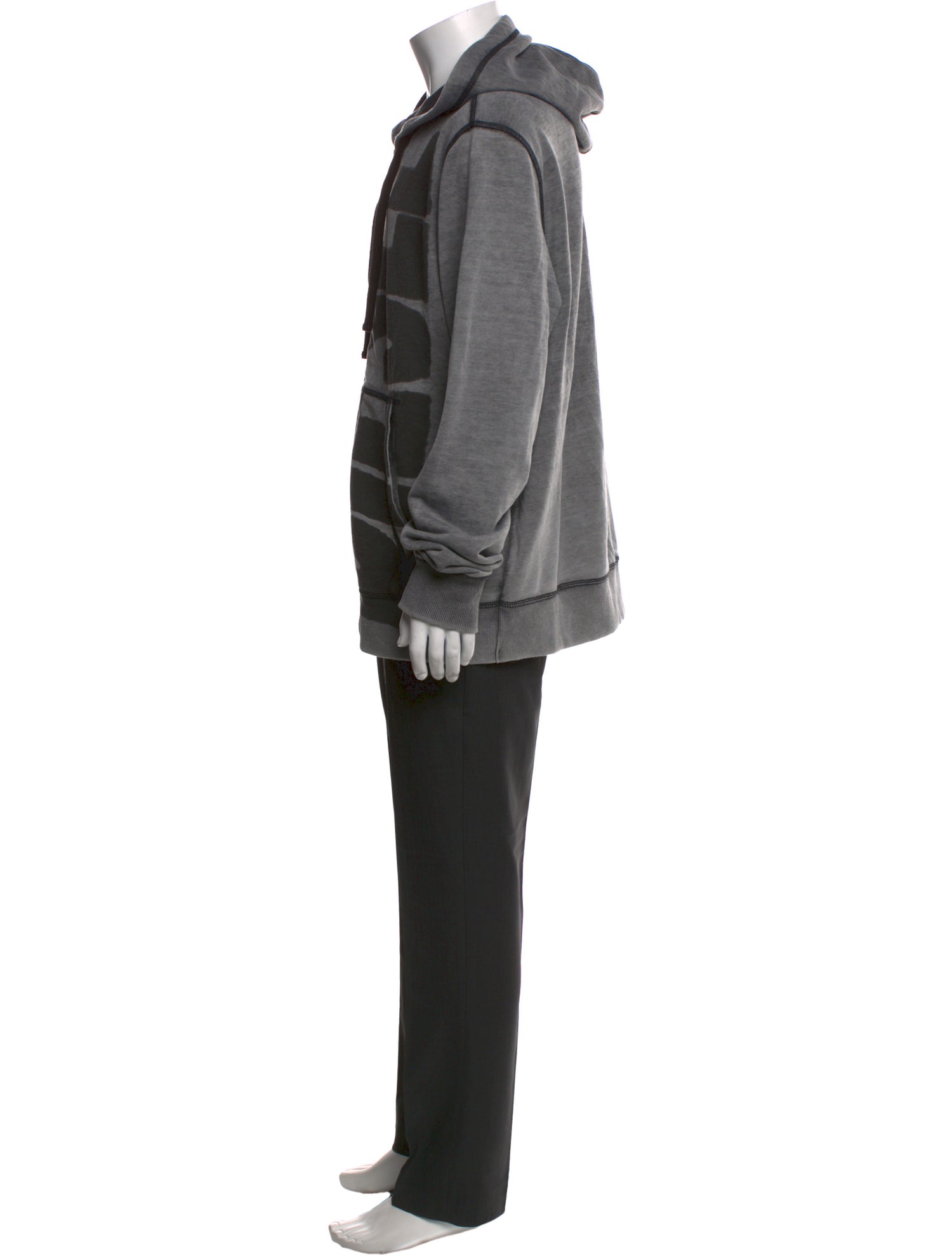 Diesel Graphic Print Crew Neck Hoodie