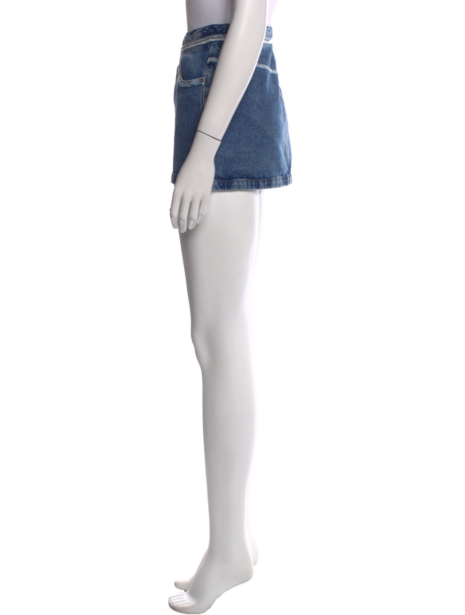 Diesel Distressed Accents Mini Skirt