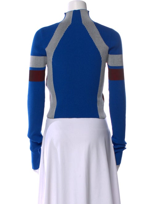 Diesel Wool Striped Crop Top