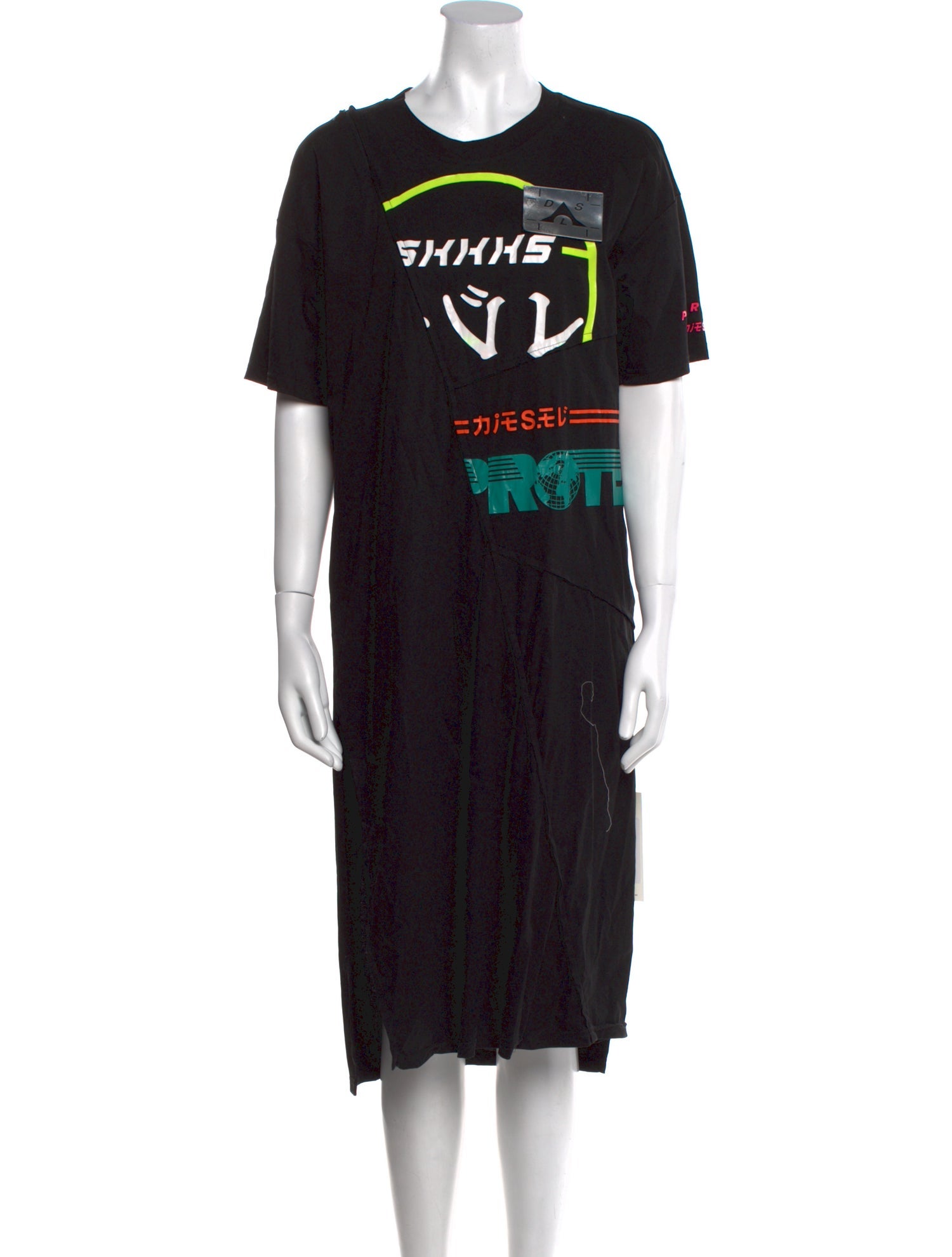 Diesel Graphic Print Midi Length Dress