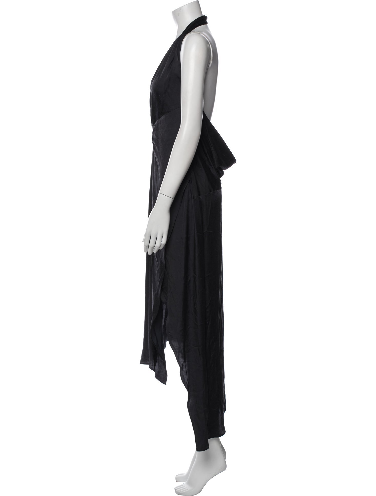 Diesel V-Neck Long Dress
