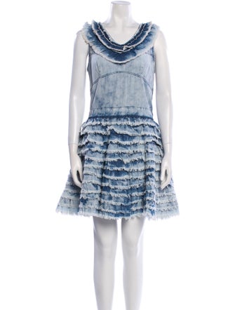 Diesel Printed Mini Dress