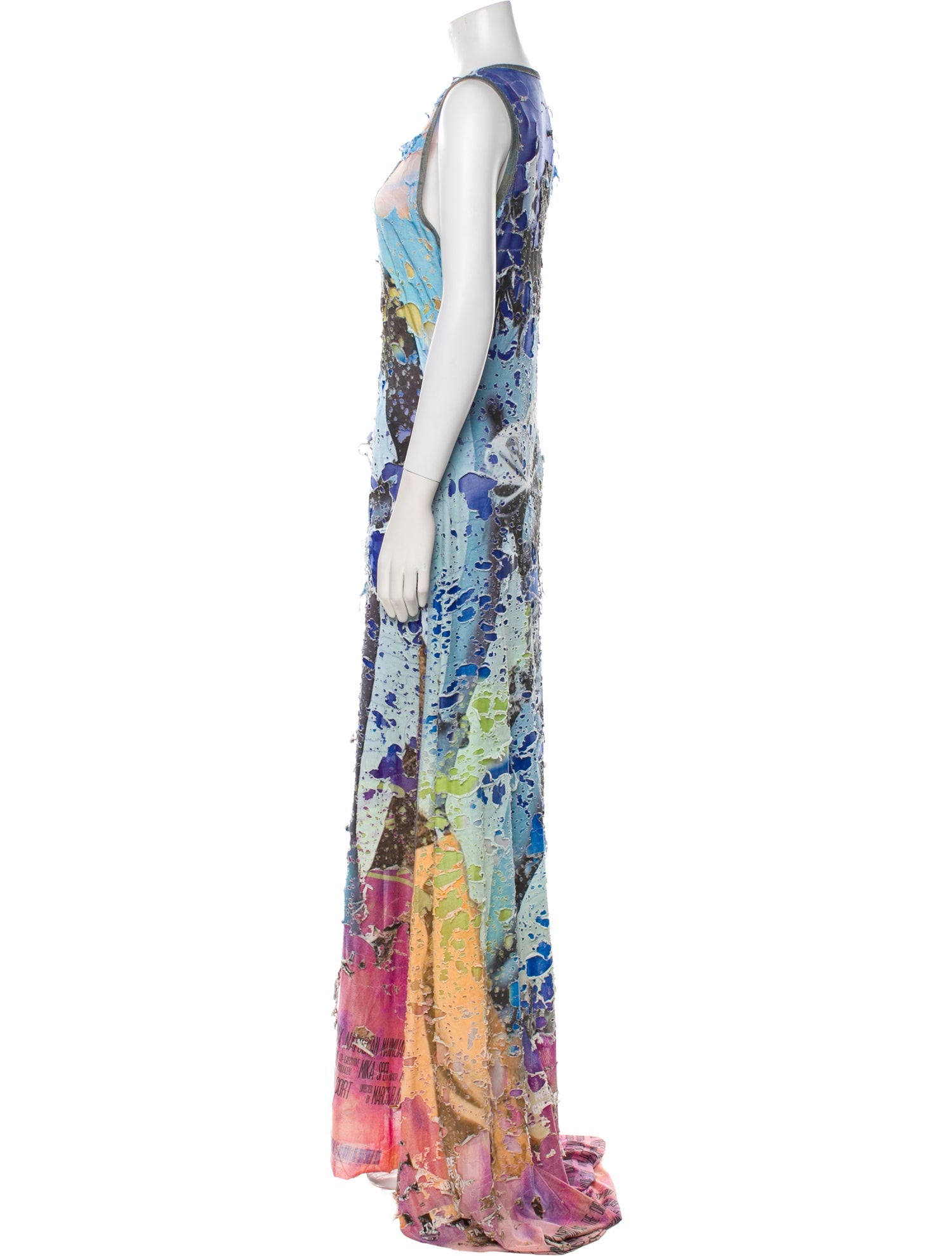 Diesel Printed Long Dress w/ Tags