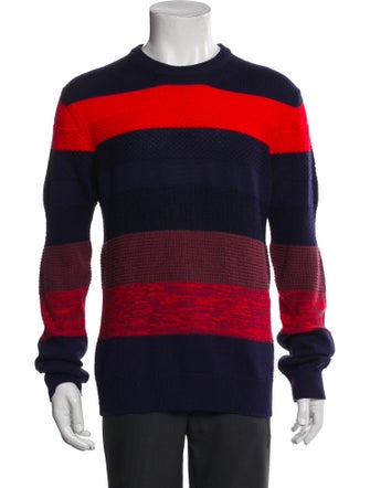 Diesel Striped Crew Neck Pullover