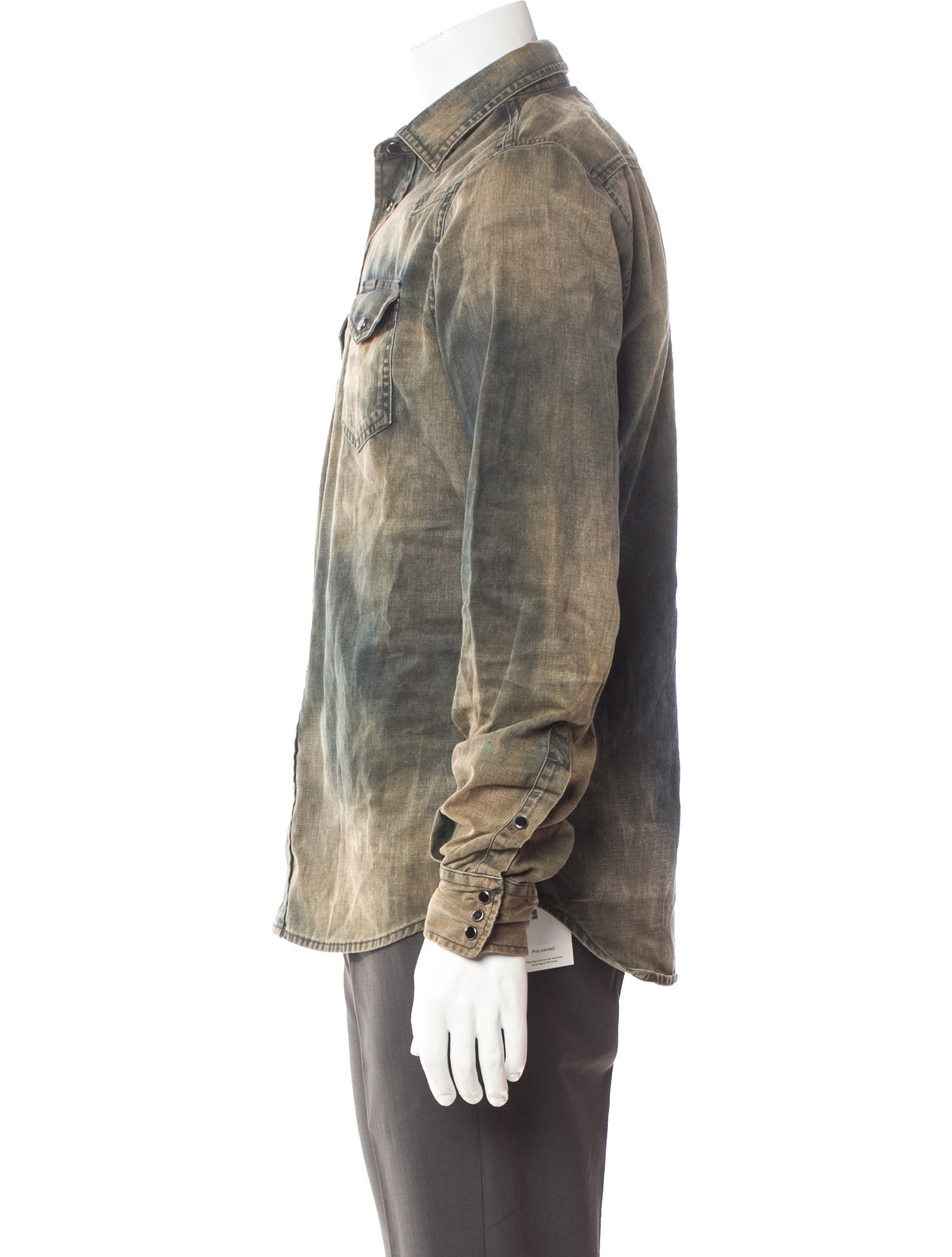 Diesel Long Sleeve Denim Shirt