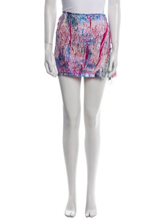 Diesel Printed Mini Skirt