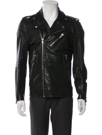 Diesel Lambskin Moto Jacket