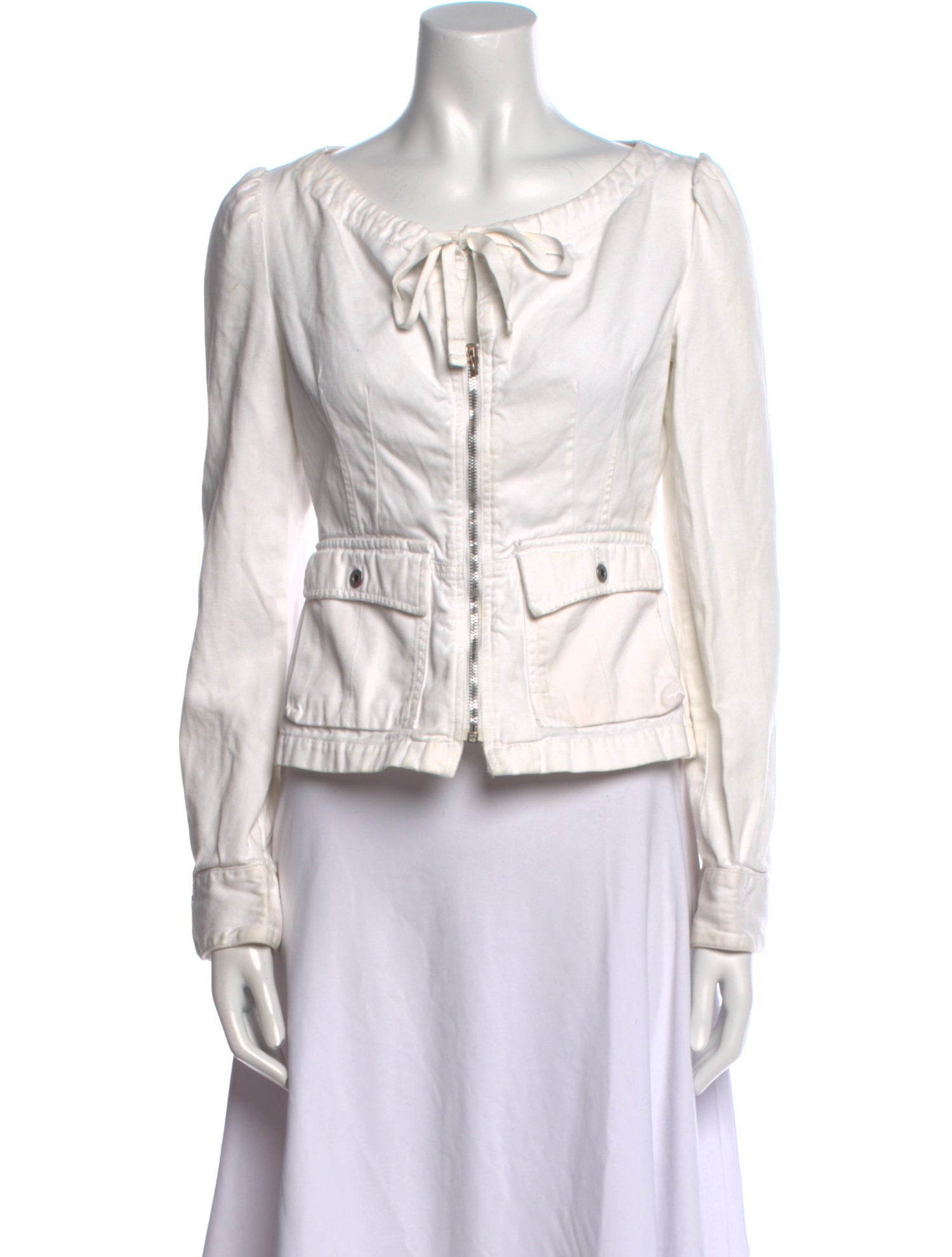 Diesel Scoop Neck Long Sleeve Top