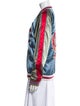 Diesel Colorblock Pattern Bomber Jacket