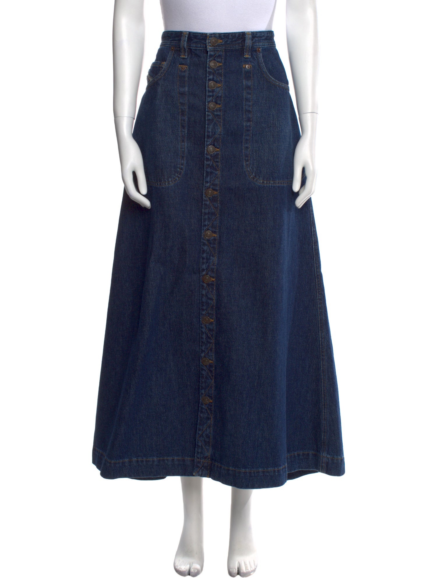 Diesel Midi Length Skirt