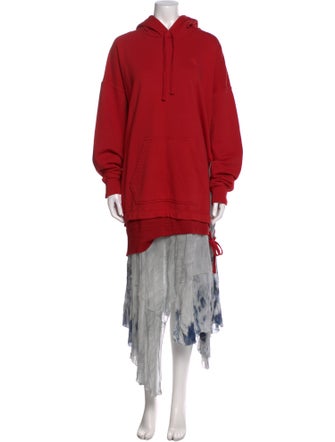 Diesel Mock Neck Midi Length Dress