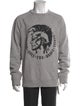 Diesel Graphic Print Crew Neck Pullover