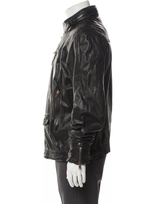 Diesel Lamb Leather Moto Jacket
