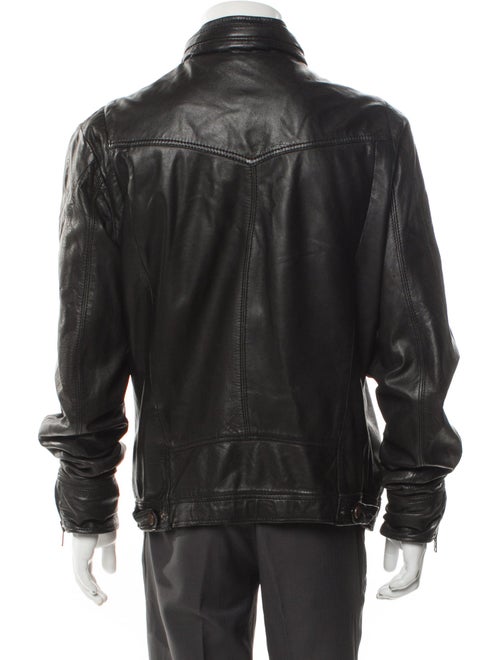 Diesel Lamb Leather Moto Jacket