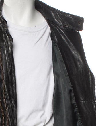 Diesel Lamb Leather Moto Jacket