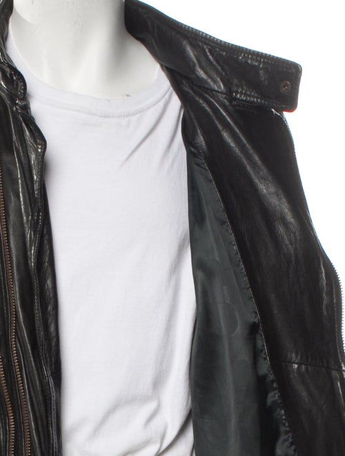 Diesel Lamb Leather Moto Jacket