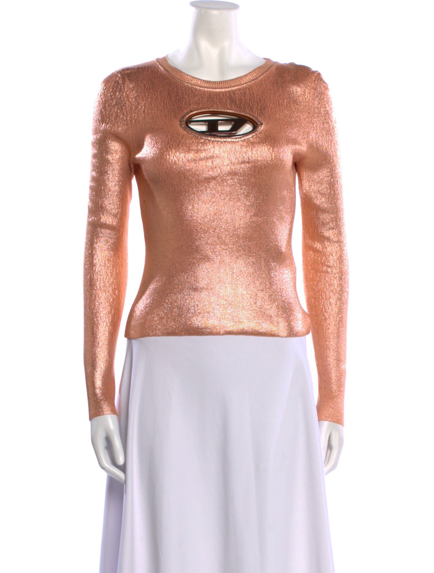 Diesel Valary Maglia Cable Knit Sweatshirt