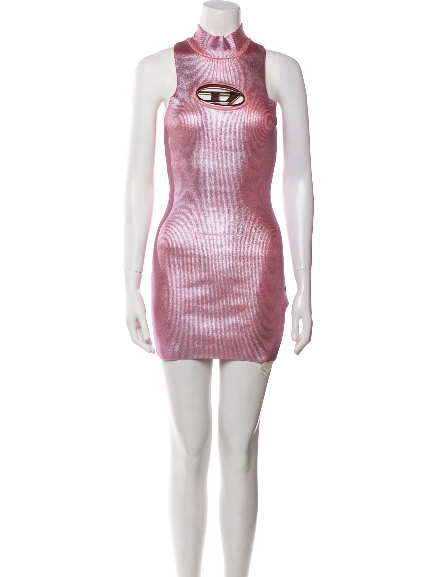 Diesel Turtleneck Mini Dress