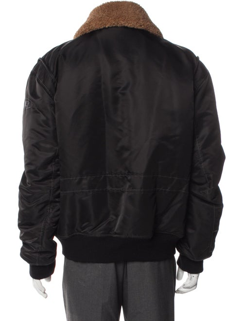 Diesel Colorblock Pattern Bomber Jacket