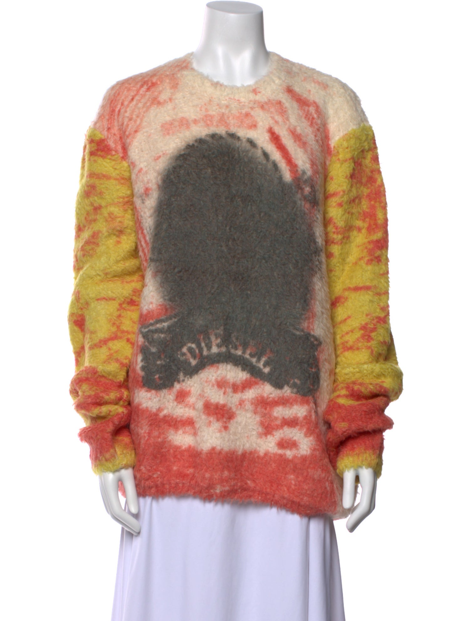 Diesel Printed Crew Neck Sweater