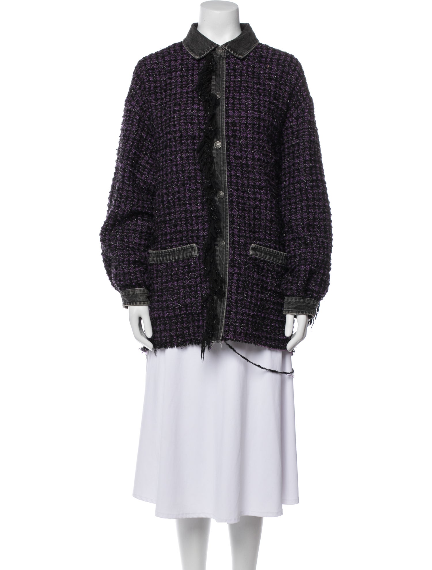 Diesel Tweed Pattern Jacket