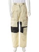 Diesel Colorblock Pattern Moto Pants