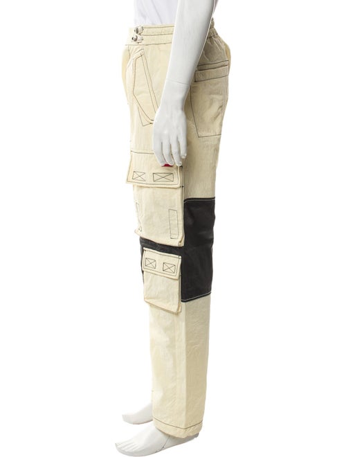 Diesel Colorblock Pattern Moto Pants