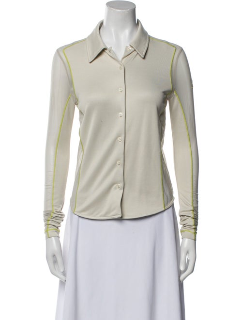 Diesel Long Sleeve Button-Up Top