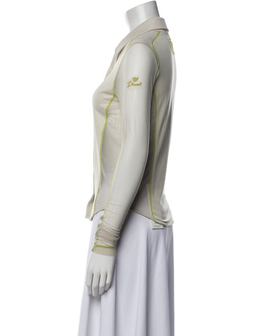 Diesel Long Sleeve Button-Up Top