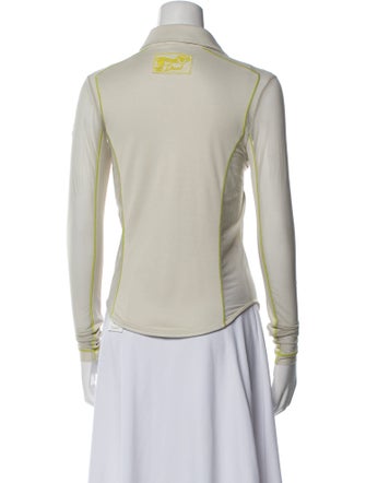 Diesel Long Sleeve Button-Up Top