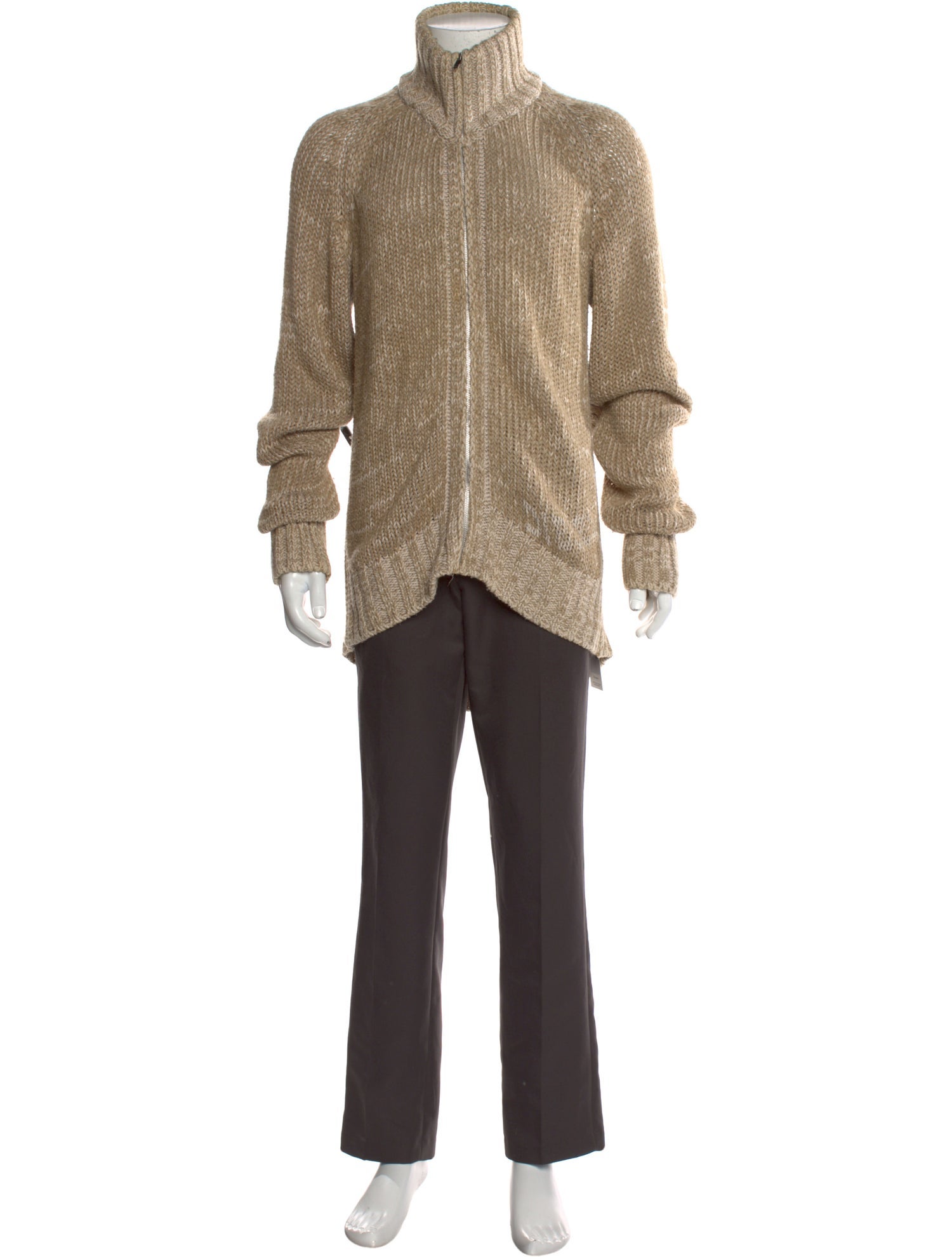 Diesel Turtleneck Long Sleeve Cardigan