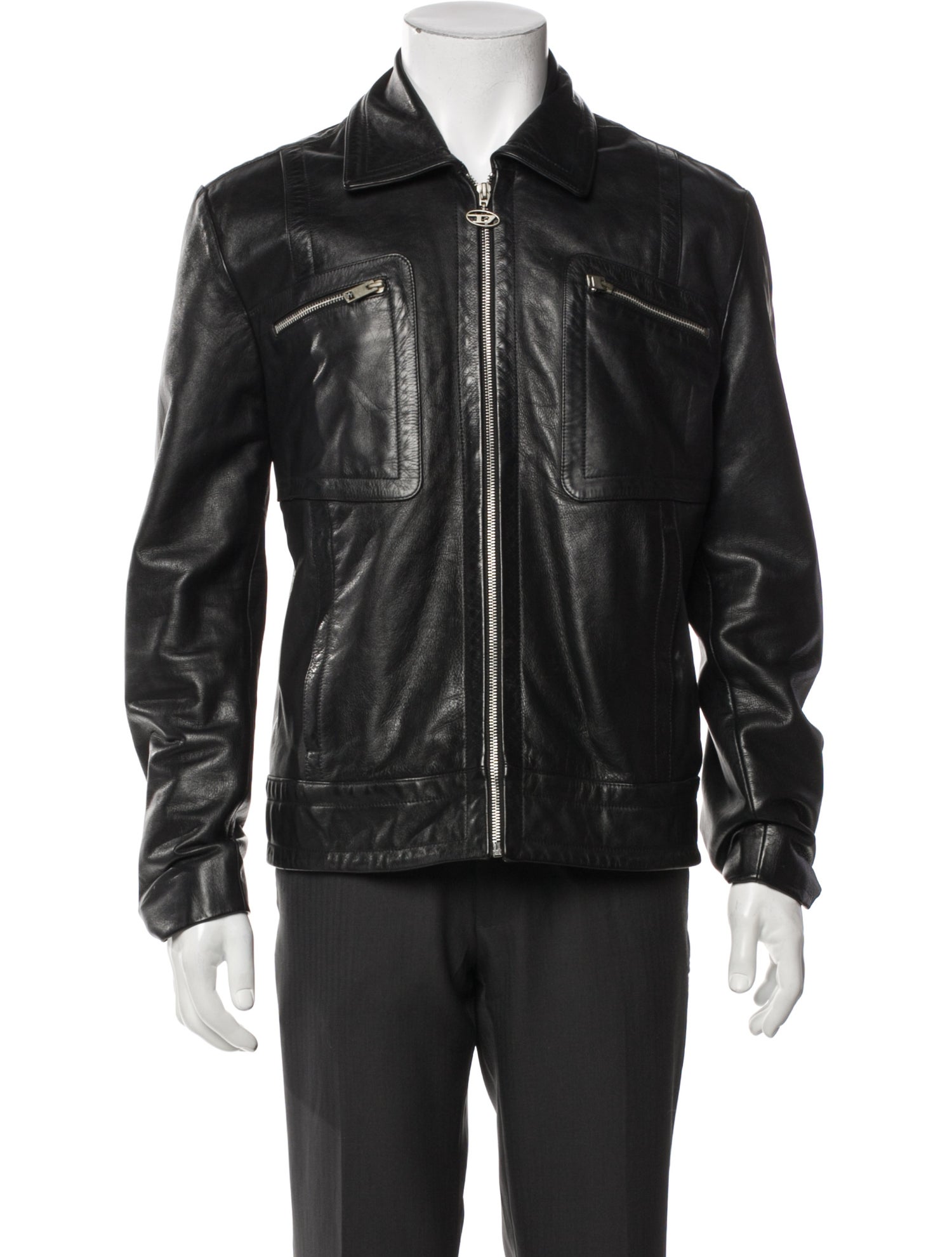 Diesel Leather Moto Jacket