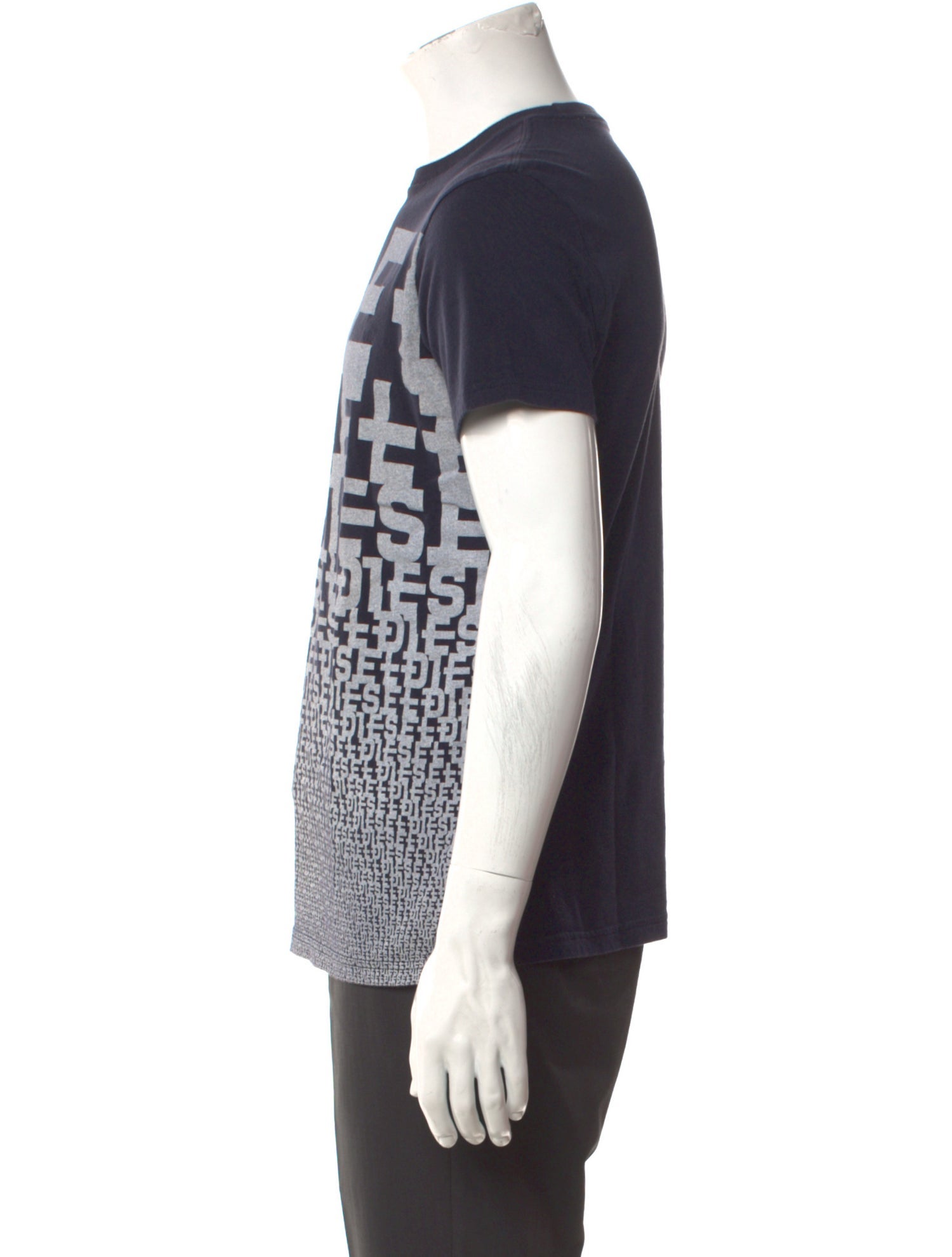 Diesel Graphic Print Crew Neck T-Shirt