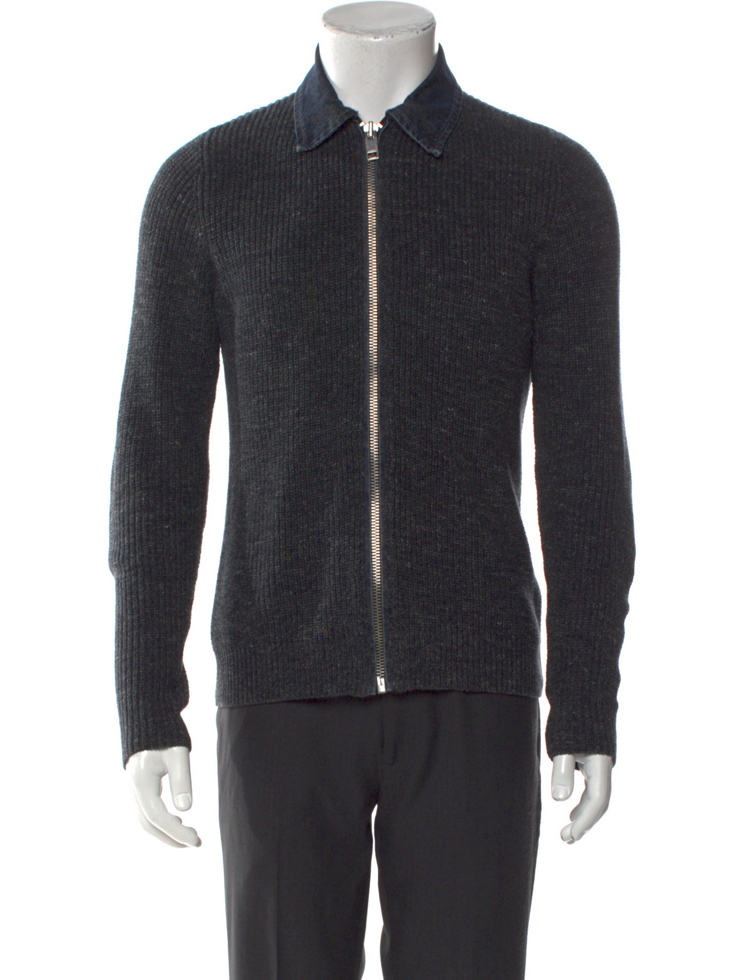 Diesel Collar Long Sleeve Cardigan